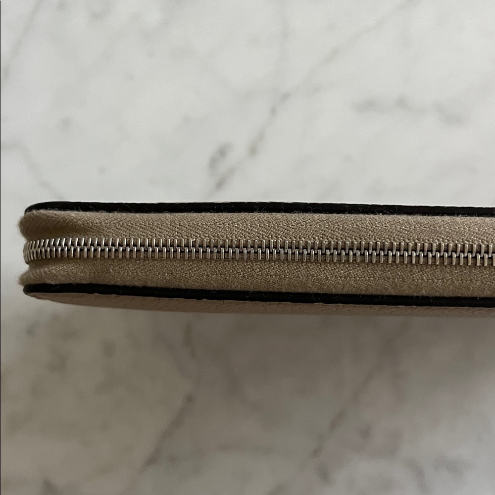 Celine Large Multifunction Wallet in Dune - Picture 6 of 11